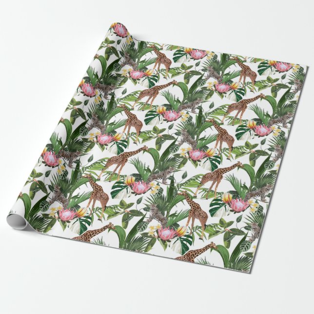 Wild Safari  Wrapping Paper (Unrolled)