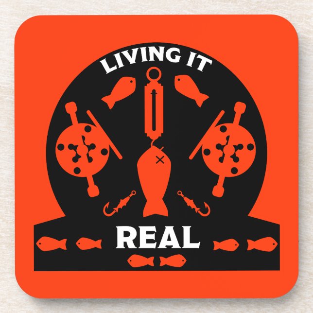 Wild Salmon Fishing Coaster (Front)