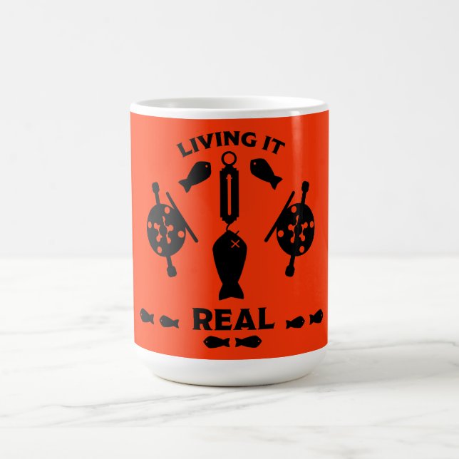 Wild Salmon Fishing Magic Mug (Center)