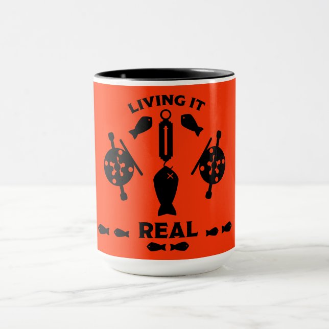 Wild Salmon Fishing Mug (Center)