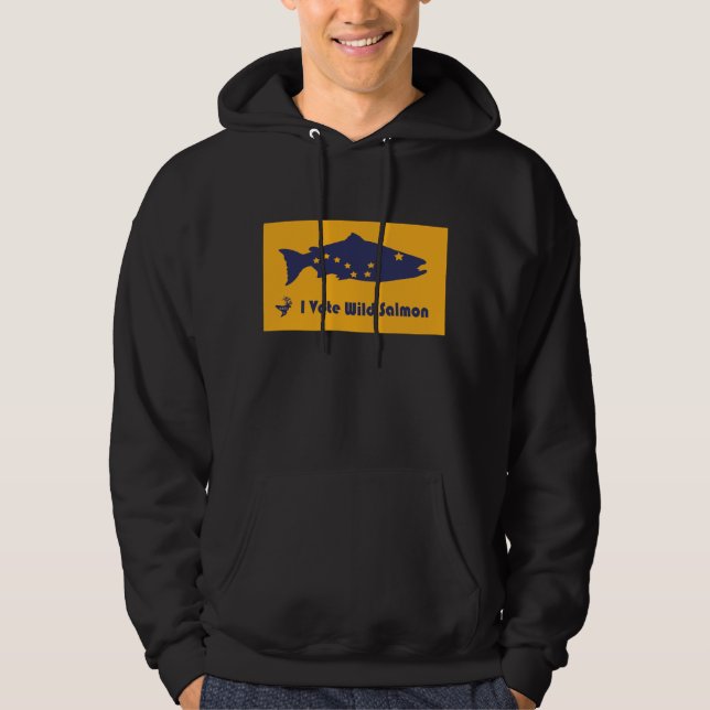 Wild Salmon Hoody (Front)
