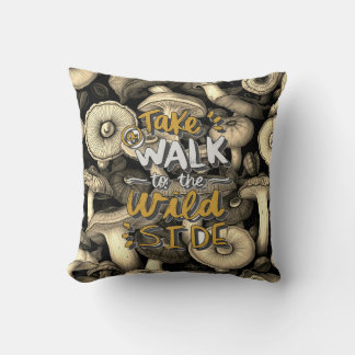 Wild Side Mushroom Dual-Style Pillow