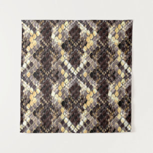 Wild Skin Watercolor Seamless Pattern Tapestry