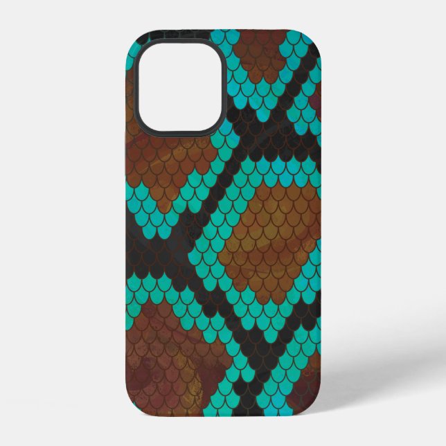 Wild Snakeskin Pattern iPhone Case (Back)