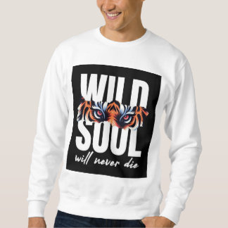 Wild Soul Tiger Eyes Graphic T-Shirt Sweatshirt