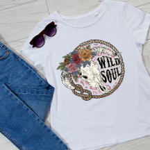 Wild soul vintage Floral women 