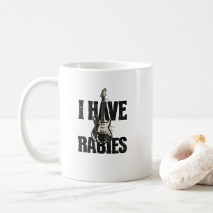 Wild Spirit Guitar Has Rabies Energy Coffee Mug