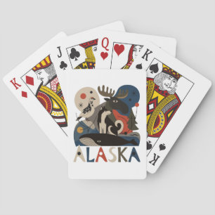 Wild Spirit of Alaska Playing Cards