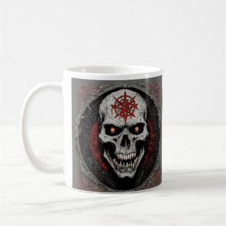"Wild Spirit Skull Mug" "Gunslinger Wolf Mug'' Coffee Mug
