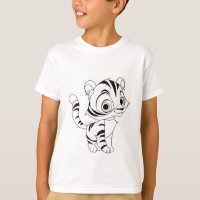 Wild Spirit – Youth Tiger Graphic Tri-Blend T-Shir