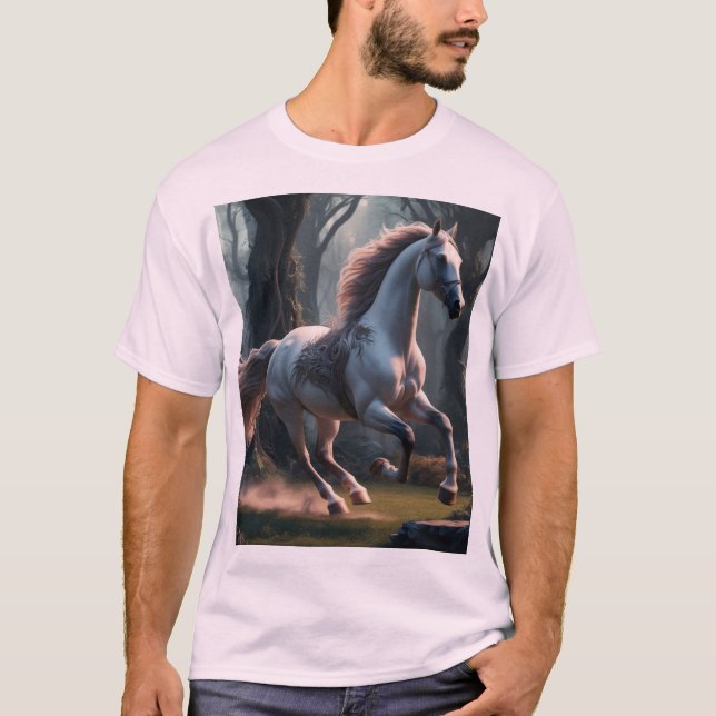 "Wild Stallion T-Shirt" T-Shirt (Front)
