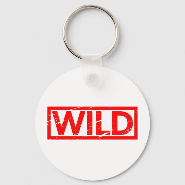 Wild Stamp Key Ring (Front)