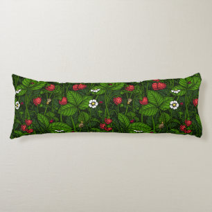 Wild strawberries body cushion