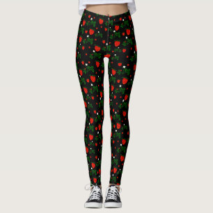 Wild Strawberries Leggings
