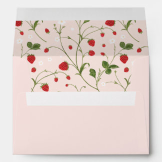 Wild Strawberries (Linen) – Envelope