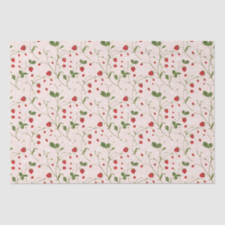 Wild Strawberries (Linen) – Tissue Paper