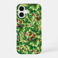 Wild strawberries on honeydew
