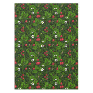 Wild strawberries tablecloth