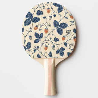 Wild Strawberry Ledger Vintage Botanicals Ping Pong Paddle