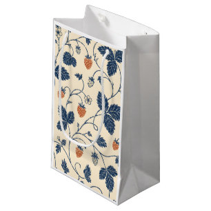 Wild Strawberry Ledger Vintage Botanicals Small Gift Bag