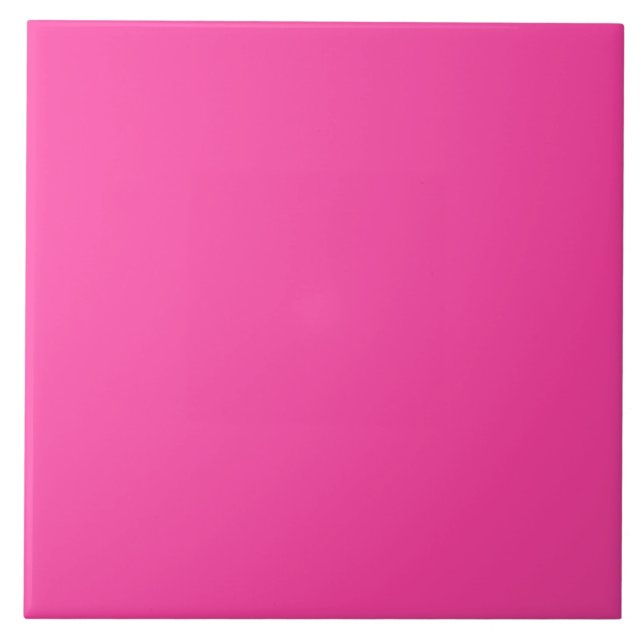Wild Strawberry Pink tile (Front)
