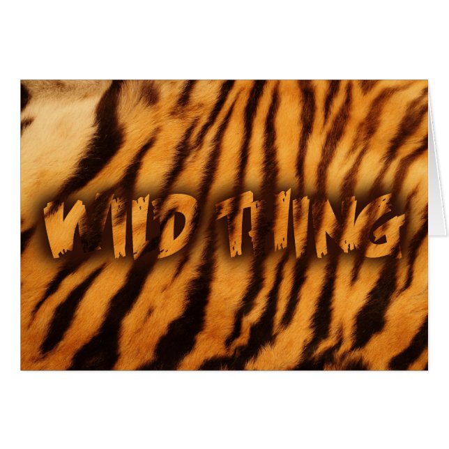 WILD THING (Front Horizontal)