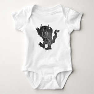 Wild Thing I'll Eat You Up Baby Bodysuit