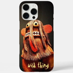 Wild Thing Kachina Doll Face Photo Fun Simple Bold iPhone 16 Pro Max Case