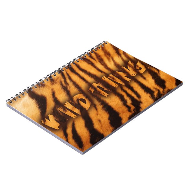 WILD THING NOTEBOOK (Left Side)