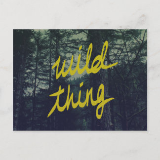 Wild Thing Postcard
