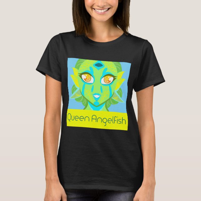 Wild Thing: Queen Angelfish T-Shirt (Front)