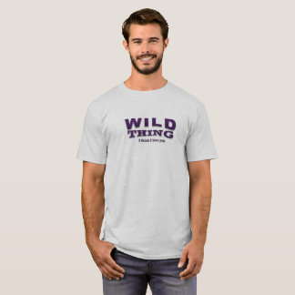 Wild Thing t-shirt with opossum and logo