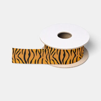 Wild Thing Tiger Stripes Satin Ribbon