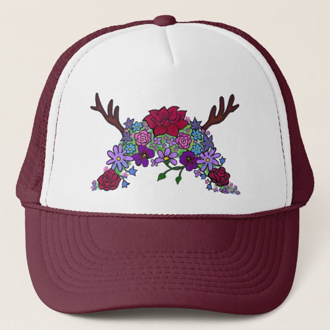 Wild Thing Wildflower Queen Trucker Hat (Front)