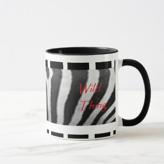 Wild Thing Zebra Mug