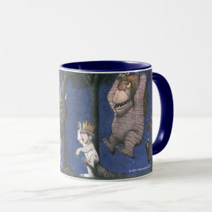 Wild Things and Max Dancing in Moonlight Mug