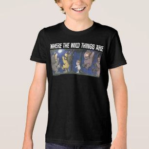 Wild Things and Max Dancing in Moonlight Tri-Blend Shirt