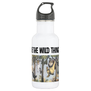 Wild Things and Max Swinging From Trees 532 Ml Water Bottle