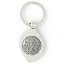 WILD THINGS: Silver Smiladon Family - Key Ring