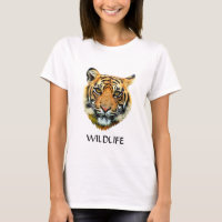 Wild Tiger Animal Face
