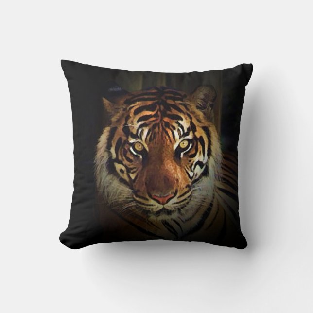 Wild Tiger Cushion (Front)