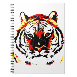 Wild Tiger Eyes Notebook