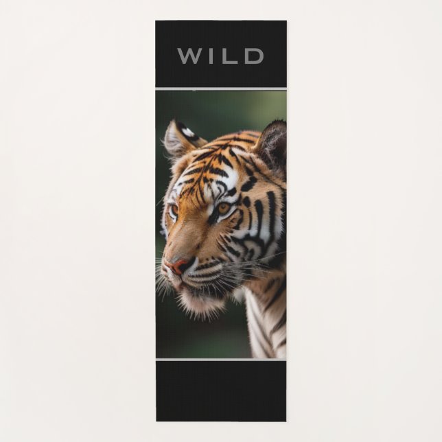 Wild Tiger - Yoga Mat (Front)