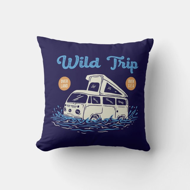 Wild Trip Cushion (Front)
