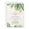 Wild Tropical Palm Casual Wedding