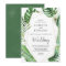 Wild Tropical Palm Geometric Wedding