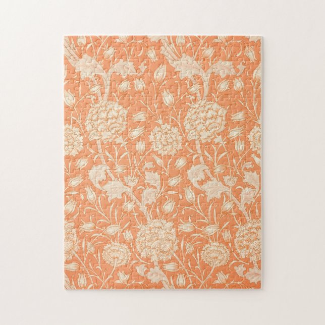 Wild Tulip Pattern (by William Morris) Jigsaw Puzzle (Vertical)