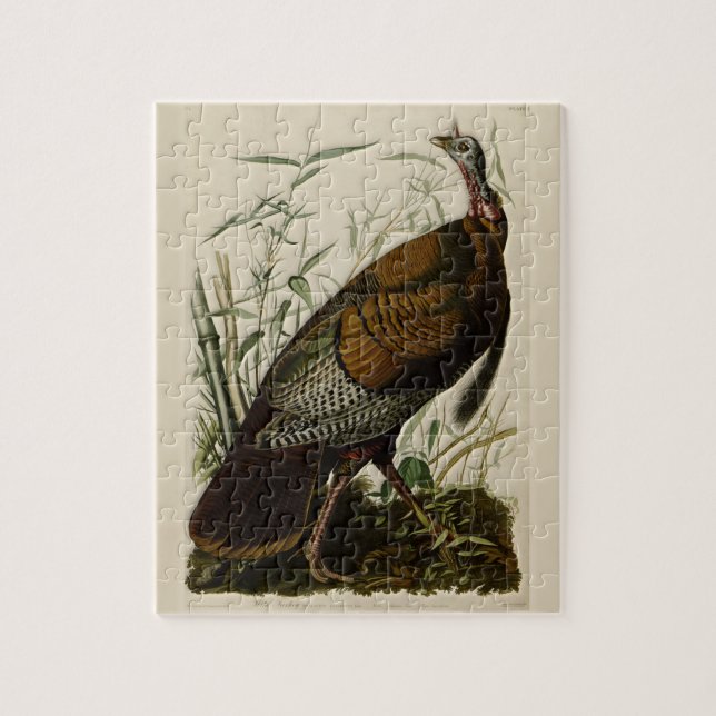 Wild Turkey by John Audubon Jigsaw Puzzle (Vertical)