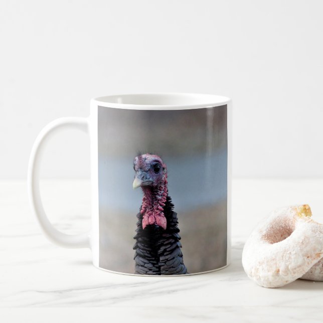 Wild Turkey Coffee Mug (With Donut)