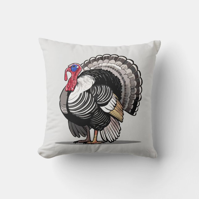 Wild turkey cushion (Front)